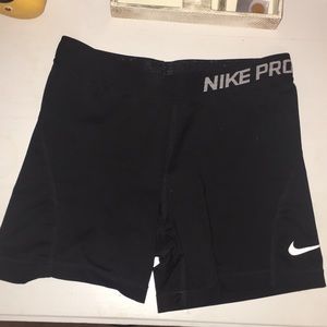 Nike pro black spandex